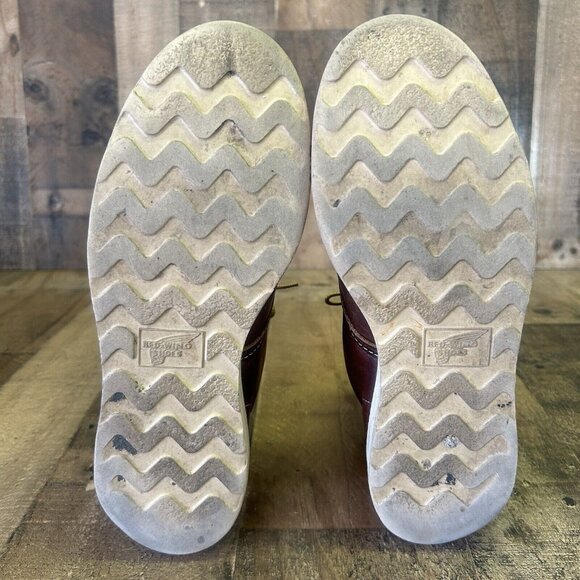 Red Wing 8138 Heritage Briar Slick Moc Toe Work Boots Mens 8 D - Picture 2 of 12